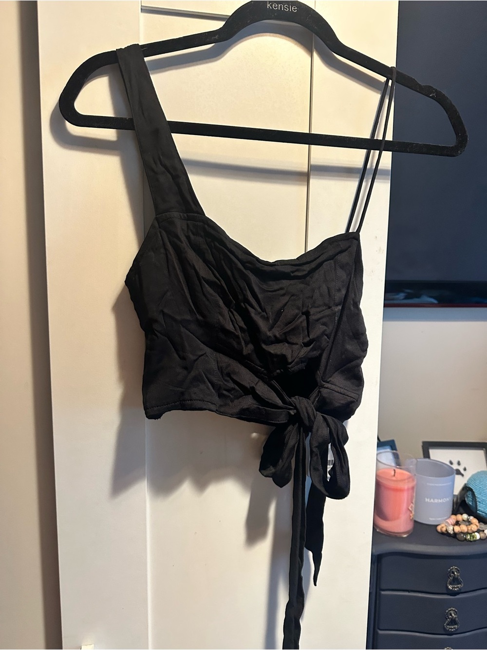 NWT Free People Top- Black $58 MSRP